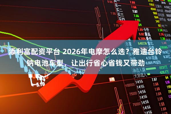 添利富配资平台 2026年电摩怎么选？雅迪台铃钠电池车型，让出行省心省钱又带劲
